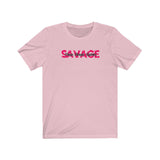 Savage. Classy Bougie! Boss Chic T-Shirt - Pink (Words Middle) - Me You US, LLC