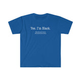 Yes. I Am. Mixed People Problems. Biracial People Problems Shirt (True Royal) - Me You US, LLC