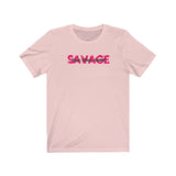 Savage. Classy Bougie! Boss Chic T-Shirt - Soft Pink (Words Middle) - Me You US, LLC