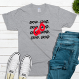 Grind. Grind. GO Shirt! (Sport Grey) - Me You US, LLC