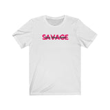 Savage. Classy Bougie! Boss Chic T-Shirt - White (Words Middle) - Me You US, LLC