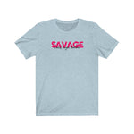 Savage. Classy Bougie! Boss Chic T-Shirt (Heather Ice Blue) - Me You US, LLC