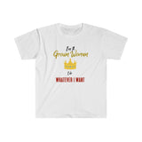 I'm a Grown Woman Shirt. I Do What I Want (White) - Me You US, LLC