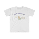 God's Property Shirt (White) - Me You US, LLC